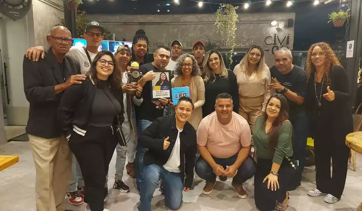 Equipe do projeto De Quebrada em Quebrada