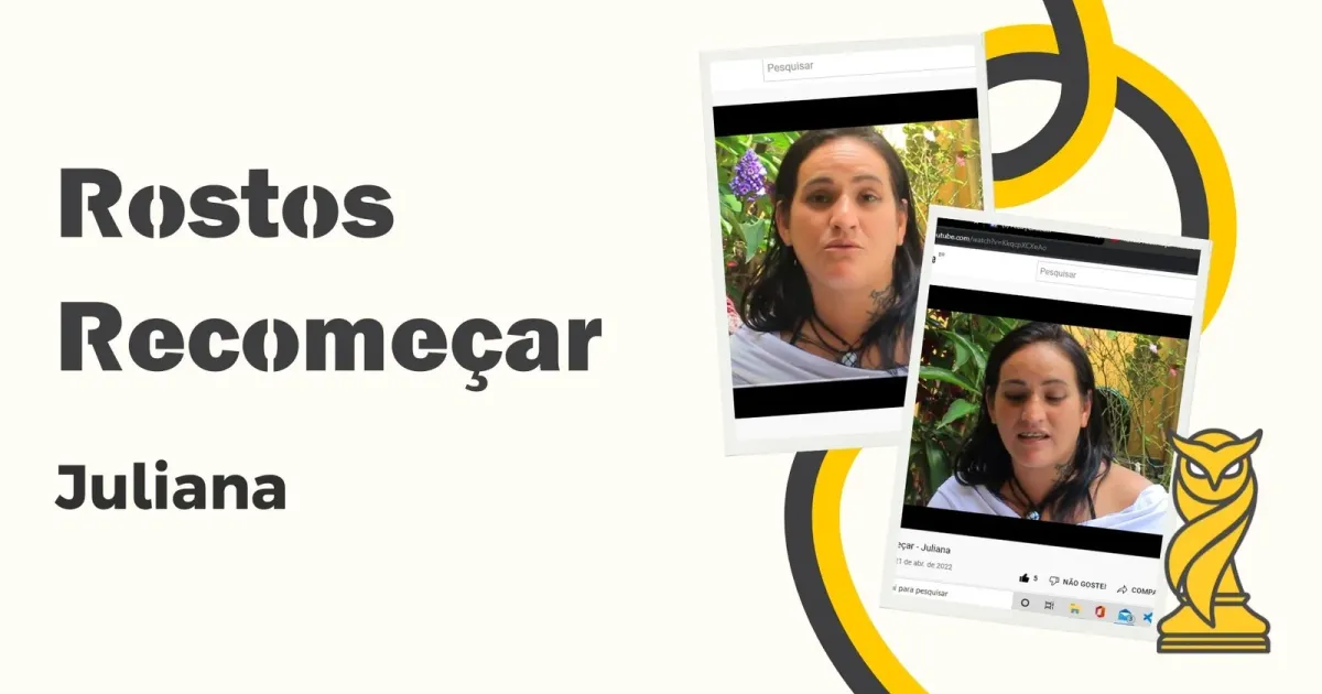 Rostos Recomeçar - Juliana
