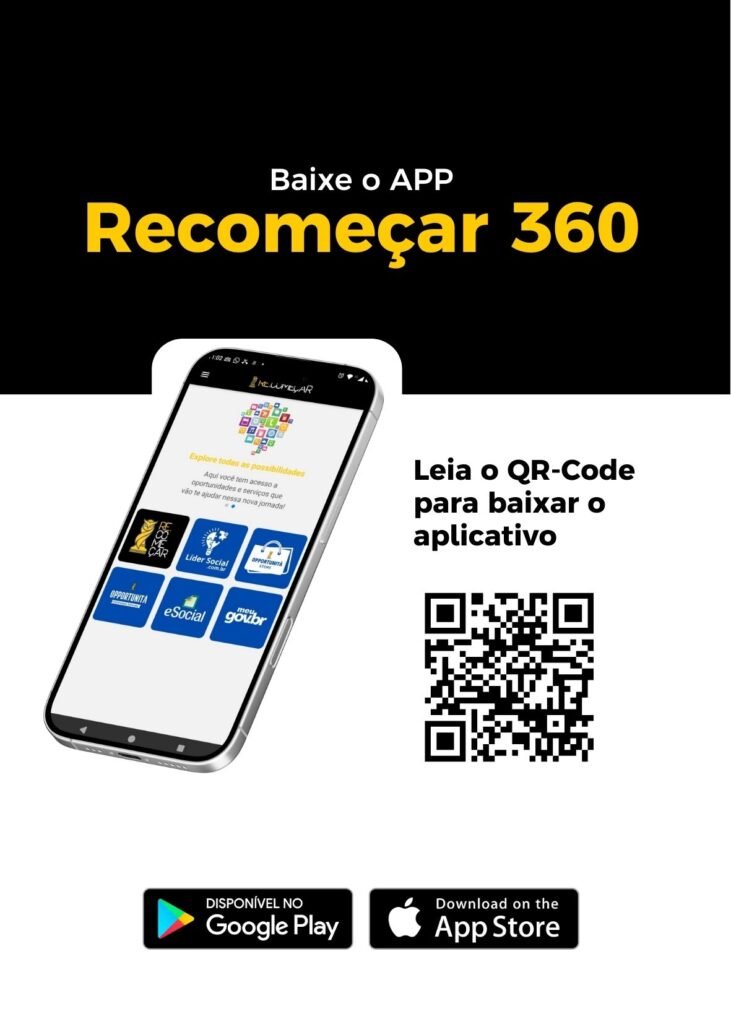 Aplicativo Recomeçar360